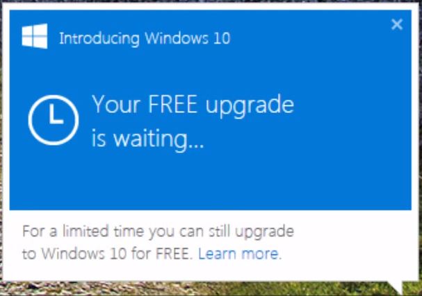 Remove The ‘Windows 10’ Icon